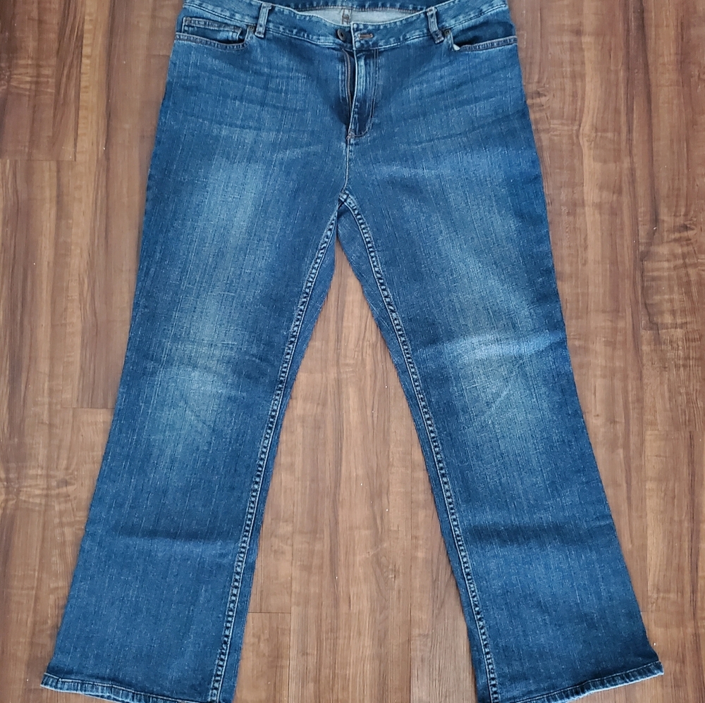 J.Jill women's boot cut jeans size 12.